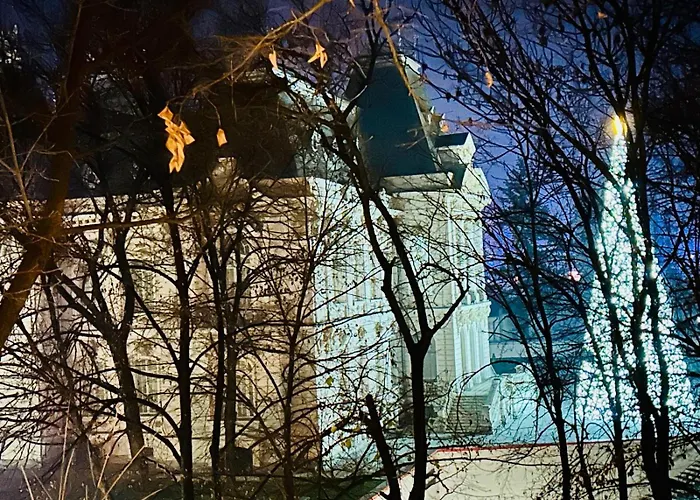 Apartment Window To The Christmas Market *